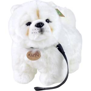 Rappa Плюшена играчка Rappa Еко приятели - Куче Чау Чау, с каишка, 30 cm (221086) - baby