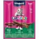 Vitakraft Cat Stick mini Rabb Duck 3 x 6 g