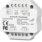 Ultralux Push димер за конзола, RF TRIAC, 1.5A, 350VA 220-240VAC 220W (SDTD)