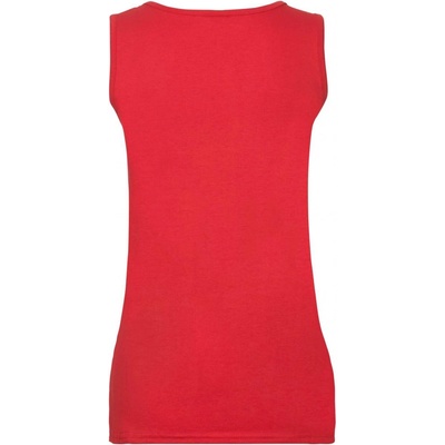 Fruit of the Loom Valueweight Vest Fruit of the Loom Women's Red T-shirt červená