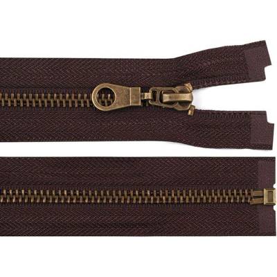 Stoklasa Staromosazný zip No 5 délka 90 cm bundový Balení: 1 ks, Varianta: 304 hnědá 304 hnědá