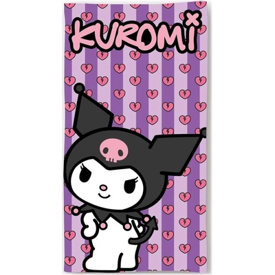 United Essentials bavlněná plážová osuška Kuromi 70 x 140 cm