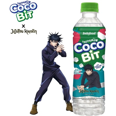 Fruitamin Jujutsu Kaisen Splash Lychee with Nata de Coco 350 ml
