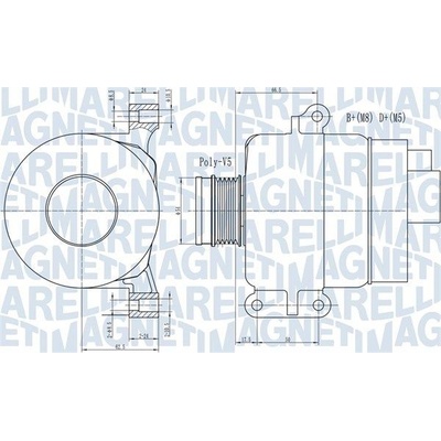 Generátor MAGNETI MARELLI 063731969010