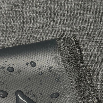 Nepromokavá látka Kodura PVC zátěr 600D, 430 g/m², šíře 150 cm, denim grafitový