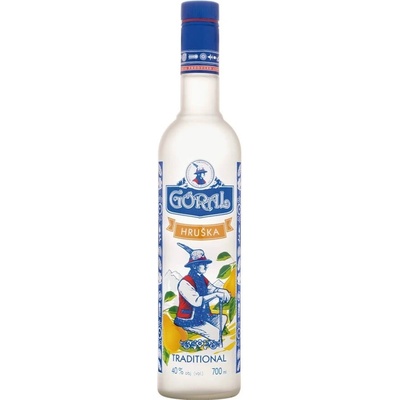 Goral Hruška Traditional 40% 0,7 l (čistá fľaša)