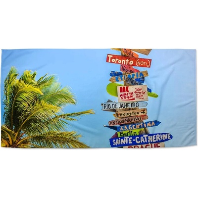 Sablio Uterák Ukazatele měst 50 x 100 cm