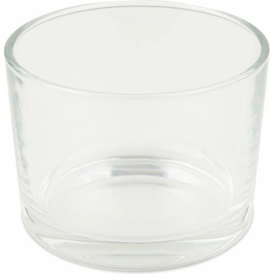 Sklenená nádoba na sviečku číra 86 x 51 mm - 1 ks