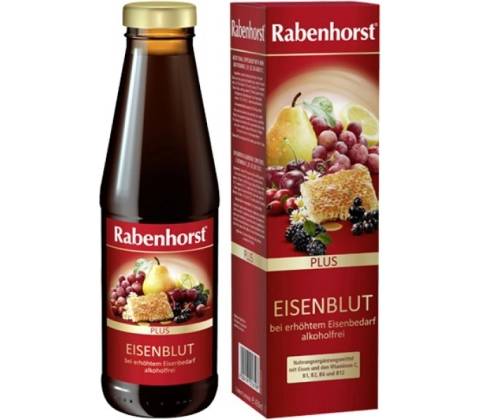 Rabenhorst Eisen plus šťava 450 ml