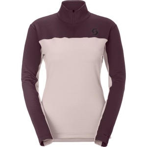 Scott Дамски поларен пуловер Scott Women's Pullover Defined Light Fleece jumper - Wax Pink / Cocoa Red (105-6922-0714)