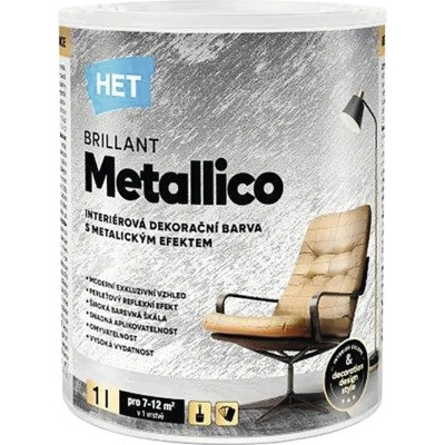 Brillant Metallico 1 l Gold