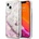 GUESS Калъф Guess GUHCP13SLGPEPI Peony Liquid Glitter, за iPhone 13 mini, розов (GUE001773)