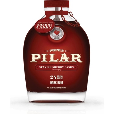 Rum Papa's Pilar Sherry Cask Finished Dark rum 43% 0,7 l (holá láhev)