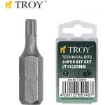 TROY Накрайници за отвертка (T10x25mm) (T 22213)