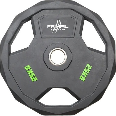 PRIMAL Olympijský kotouč pogumovaný Premium 25 Kg 50 mm