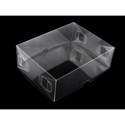Prima-obchod Plastová krabička s víkem, barva transparent