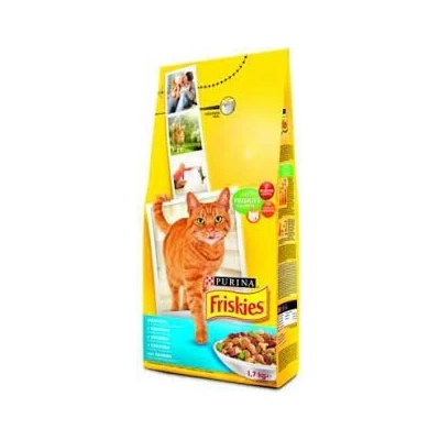 Friskies s lososom a pridanou zeleninou 10 kg