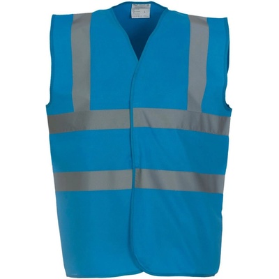 Yoko vesta HVW100 Hi Vis výstražná Safírová