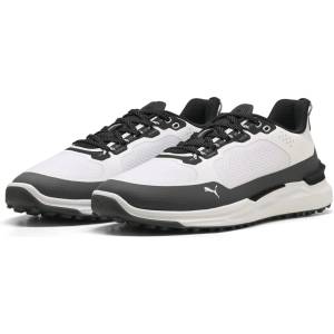 PUMA Голф обувки Puma Men's IGNITE Elevate X Spikeless Golf Shoes - White-Slate Sky