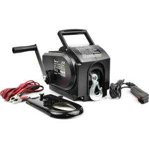 GEKO Електрическа лебедка 12V 907kg 60647 (G81706)