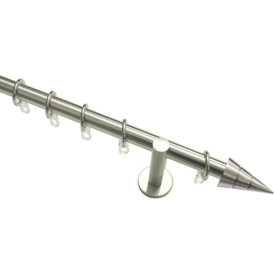 Gardinia Štýlová súprava Kužeľ pr. 20 mm, vzhľad ušľachtilá oceľ 200 cm