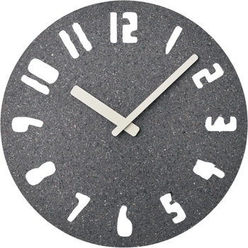 Lemnos Стенен часовник Paneco тъмносив (HIL22-10 DGY)