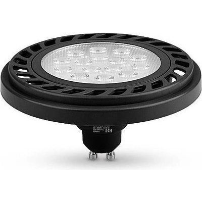 Brilagi LED Žiarovka ECOLINE SOFT AR111 GU10/9W/230V 3000K 30° čierna Brilagi BG1313