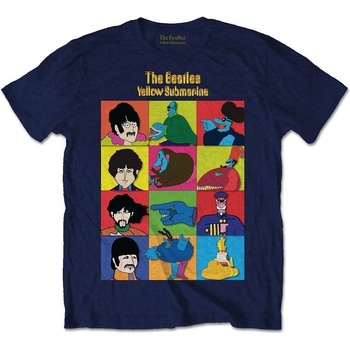 The Beatles Риза Yellow Submarine Characters Unisex Navy Blue M (YSTS10MN02)