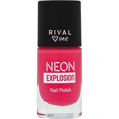 Rival Loves Me Lak na nehty Neon Explosion 09 coral pink 8 ml