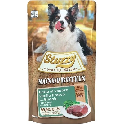 Stuzzy Adult Monoprotein Telecí s mangoldem 150 g
