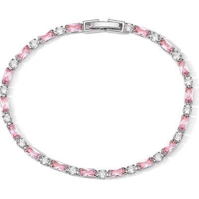 Éternelle Luxusní náramek Swarovski Elements Josette NR-FSBP5073A-BP5073 Růžová