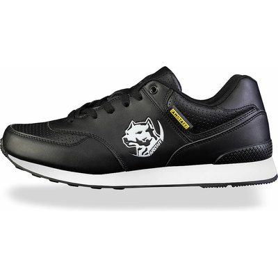 Amstaff tenisky RUNNNING DOG Black/white