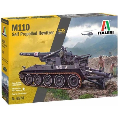 Italeri Model Kit tank 6574 M110 CF 33-6574 1:35