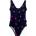 HYPE Бански костюм Hype Women's Heart One-Piece Swimsuit - Black