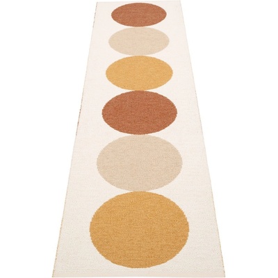 Pappelina Пътека за открито и закрито в цвят жълта охра и крема 70x280 cm Otto Harvest - Pappelina (OTT5H728)