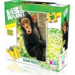 KS Games Animal Planet пъзел 100 части - Бебе Шимпанзе (24x34)