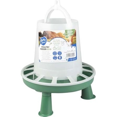 Duvo ECO kŕmidlo plastové na nohách a s rukoväťou 3 kg