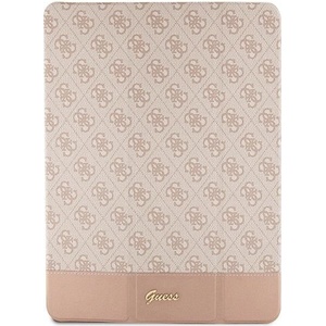 GUESS Калъф Guess GUFCP12PS4SGP за iPad Pro 12.9"", розов / розов, 4G Stripe (GUE002707-0)