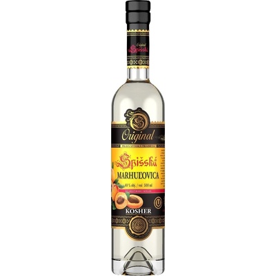 Spišská Original Marhuľovica 40% 0,5 l (čistá fľaša)