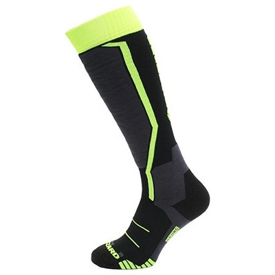 Blizzard Allround ski socks junior black/anthracite/signal yellow