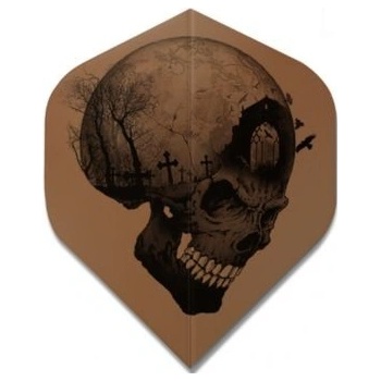 Designa Headstone Skull F1865