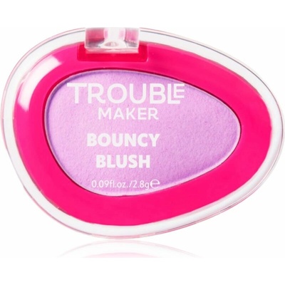 Trouble Maker Bouncy Blush púdrová lícenka Jump Lilac 2,8 g