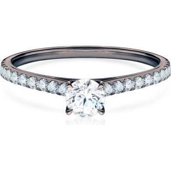 Image 1 of SAVICKI Годежен пръстен Share Your Love: черно злато, диамант