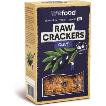 Lifefood LIFE CRACKERS С маслини RAW BIO 90 g