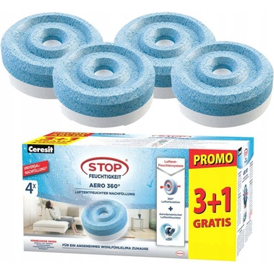 Ceresit Aero 360 Tablety pohlcovače vlhkosti 4 x 450 g