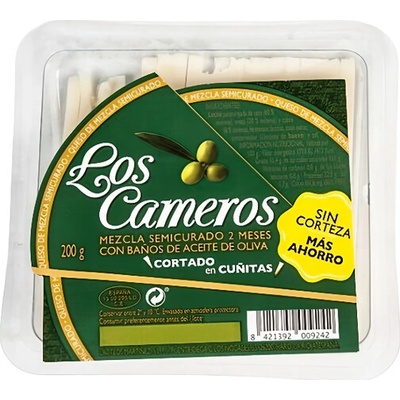 Cameros Plátky sýru potíraného olivovým olejem 200 g