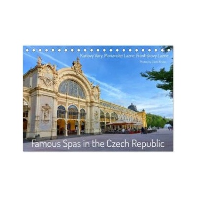 Famous Spas in the Czech Republic Desk DIN A5 landscape, CALVENDO 12 Month Desk 2026
