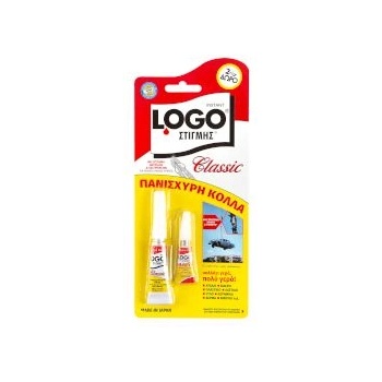Super Glue Лепило моментно Logo 2+1г