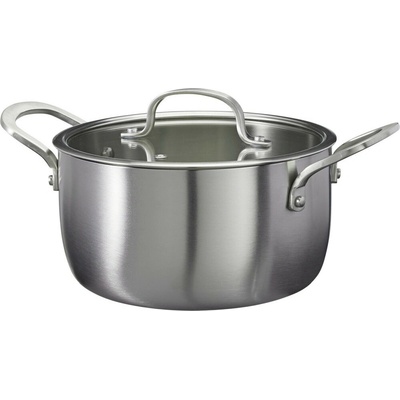 SIAKI HUISHOUD Kastrol nerez 20,5 cm s poklicí KO-C85000400