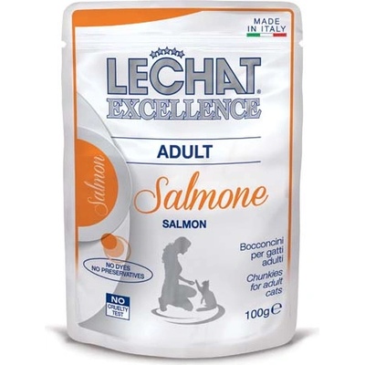 MONGE LECHAT EXCELLENCE ADULT losos 100g kapsička